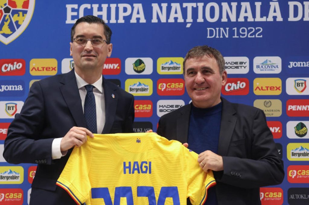 Gica Hagi este noul selecționer al echipei naționale a României